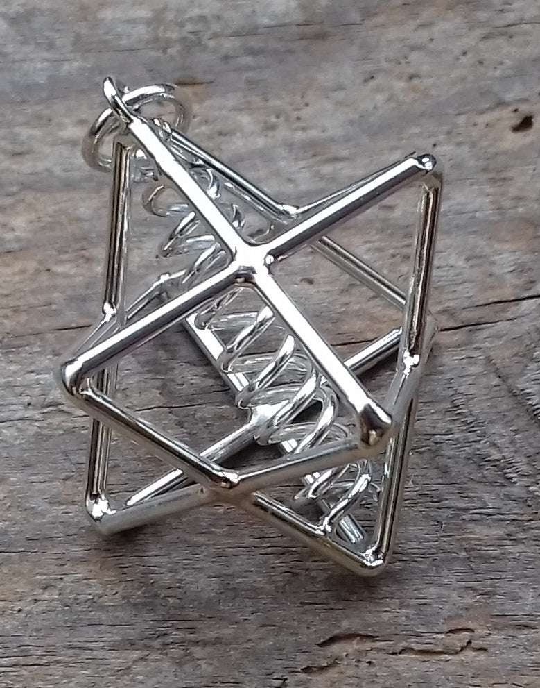Ref.SP0170 - Star Tetrahedron w/DNA double helix
