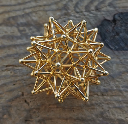 Ref.SP0212 - Iconic Aqua Star (Stellated Buckyball)