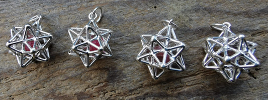 Ref.SP0220 - Solar Star w/ crystal [tourmaline]