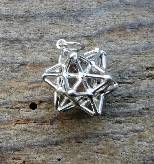 Ref.SP0229 - Solar Star w/ crystal [pink topaz]