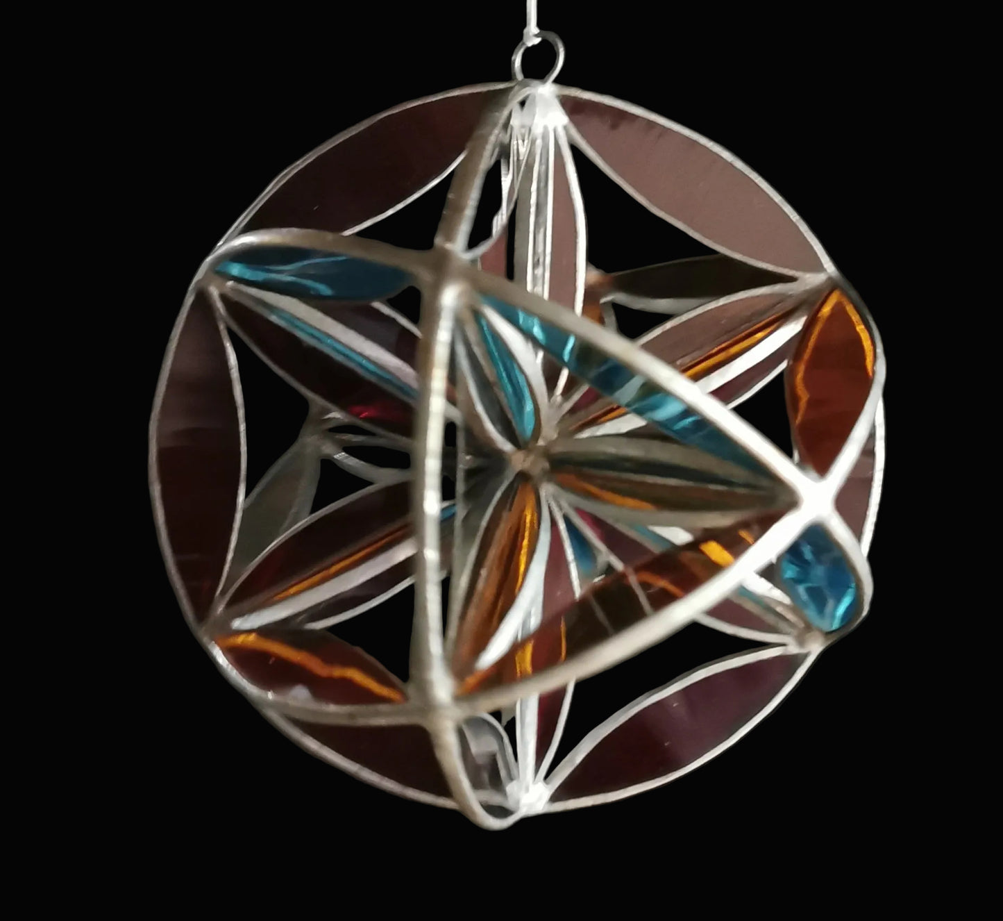 Ref.ST0076 - 3D Solar Mandala