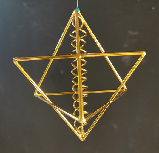 Ref.ST0117 - Star Tetrahedron w/ dna helix