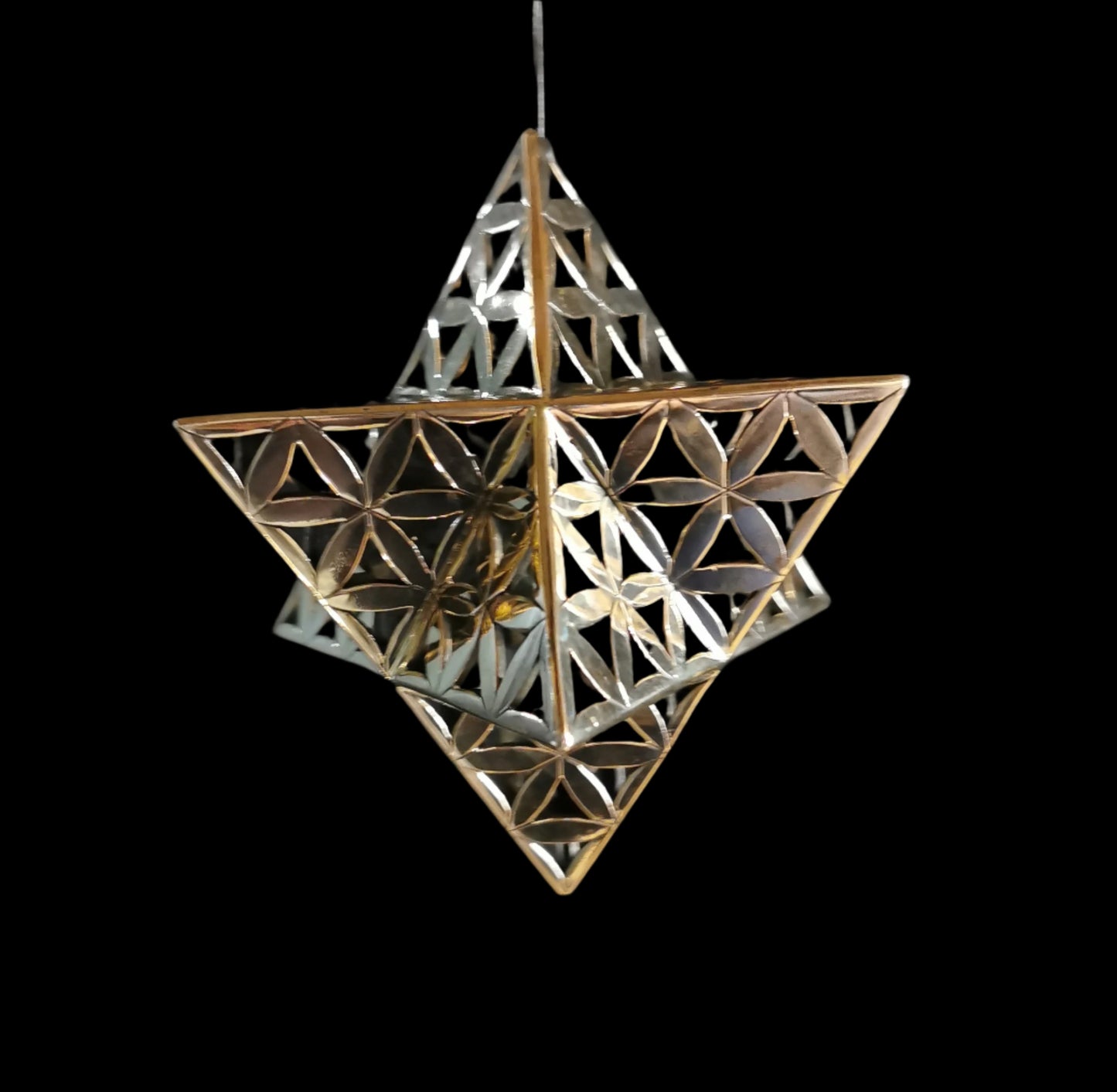 Ref.ST0127 - Tantric Star with Creation Mandala motif