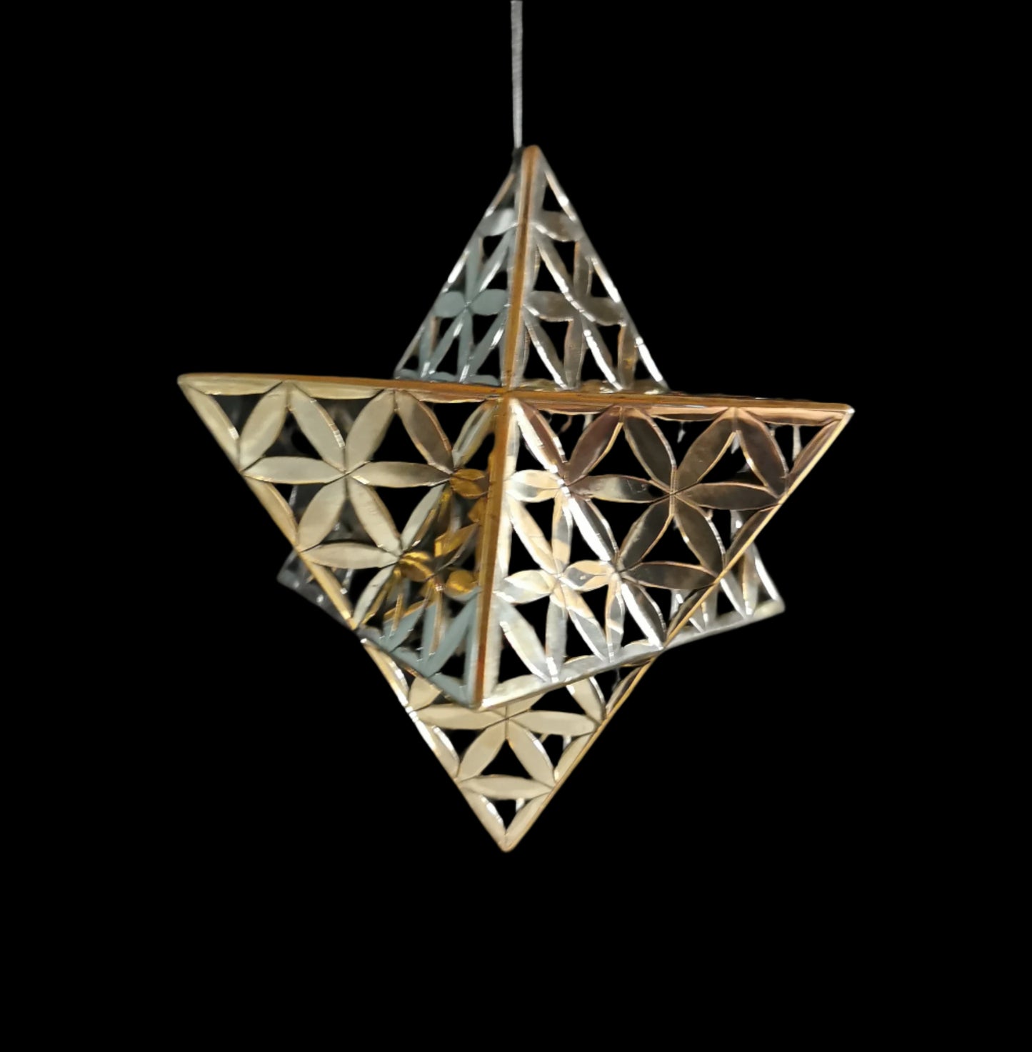 Ref.ST0127 - Tantric Star with Creation Mandala motif