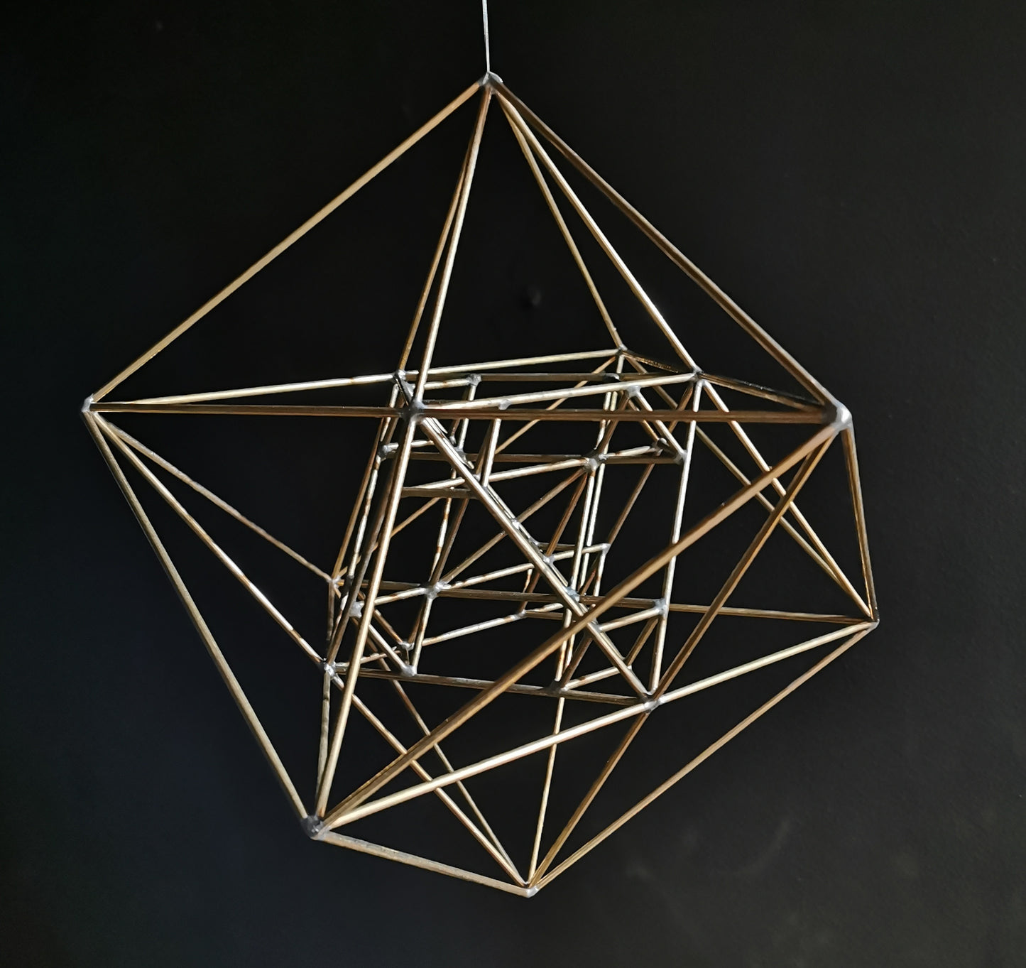 Ref.ST0064 - Tantric Terra Matrix / 3D Metatrons Cube (Cube+Prana Fractal)