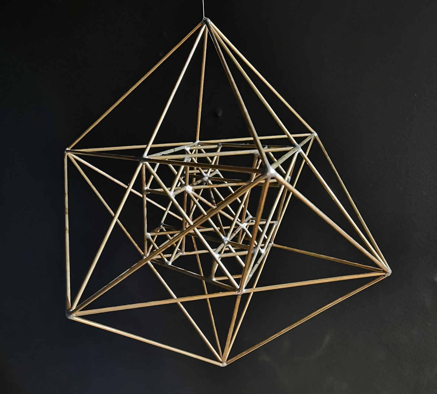 Ref.ST0064 - Tantric Terra Matrix / 3D Metatrons Cube (Cube+Prana Fractal)