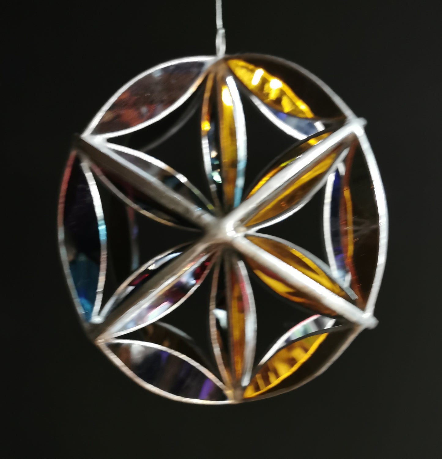 Ref.ST0076 - 3D Solar Mandala