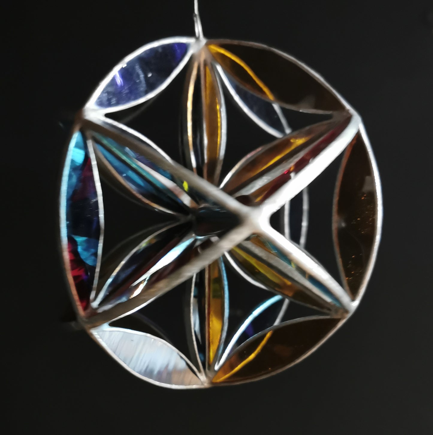 Ref.ST0077 - 3D Solar Mandala