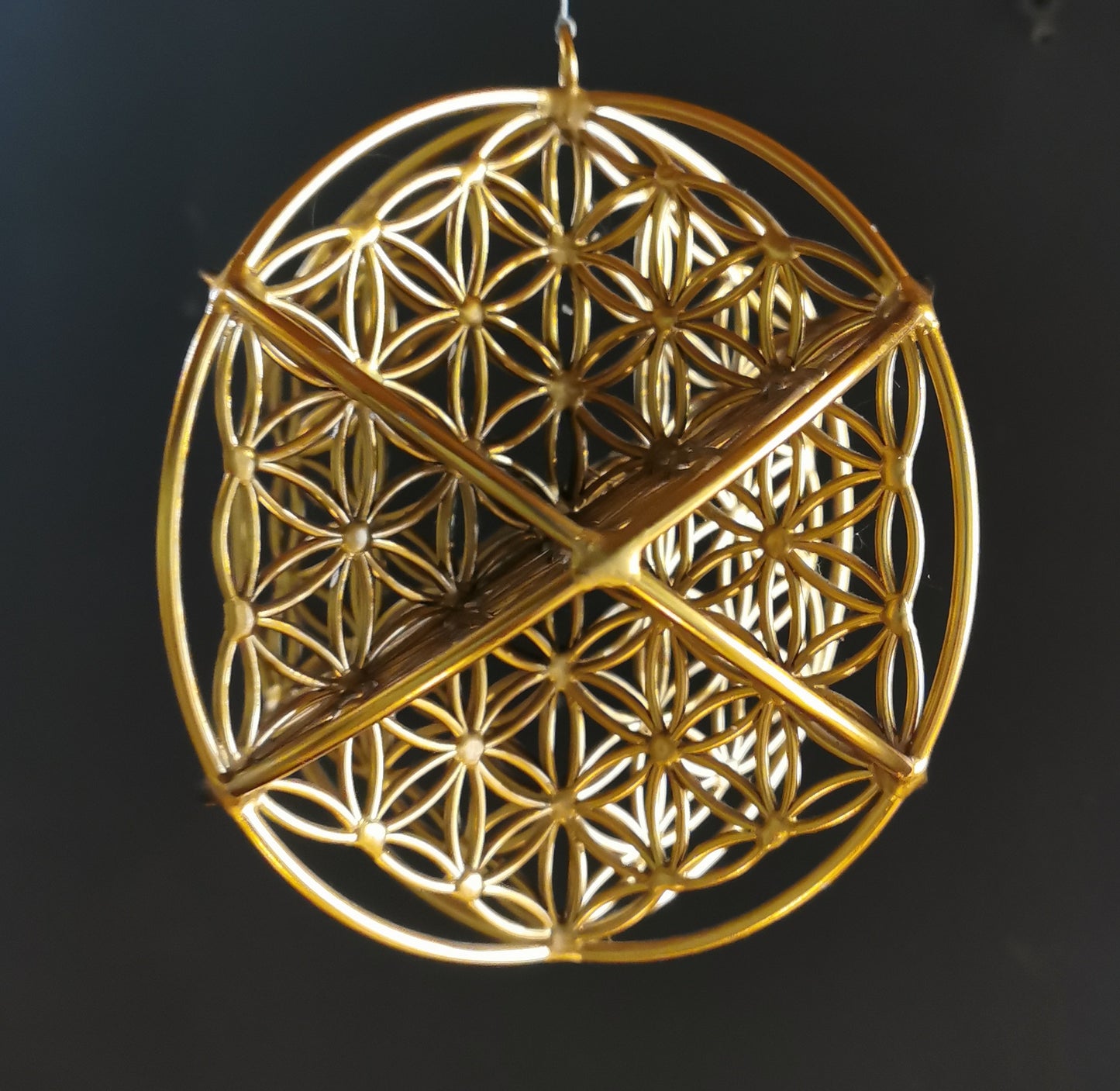 Ref.ST0109 - 3D Creation Mandala, aka Flower of Life