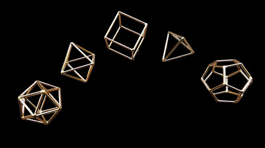 Ref.SZ0024 - Platonic solids