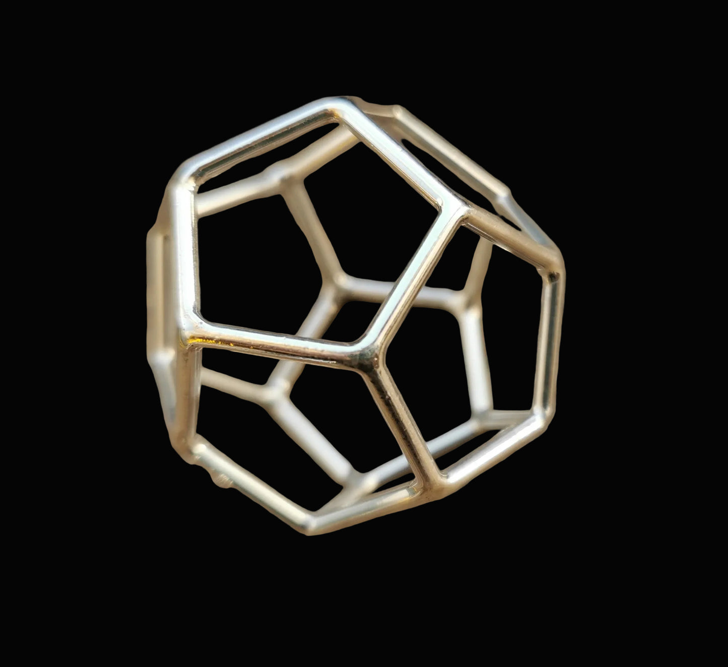 Ref.SZ0158 - Silver Platonic Solids