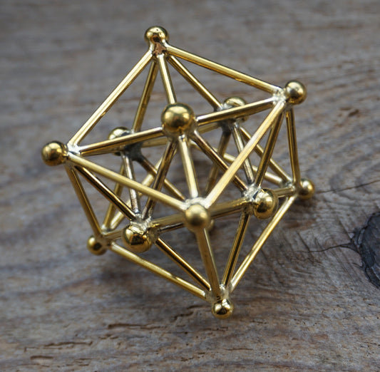 Ref.SZ0044 - Tantric Terra Matrix / 3D Metatrons Cube