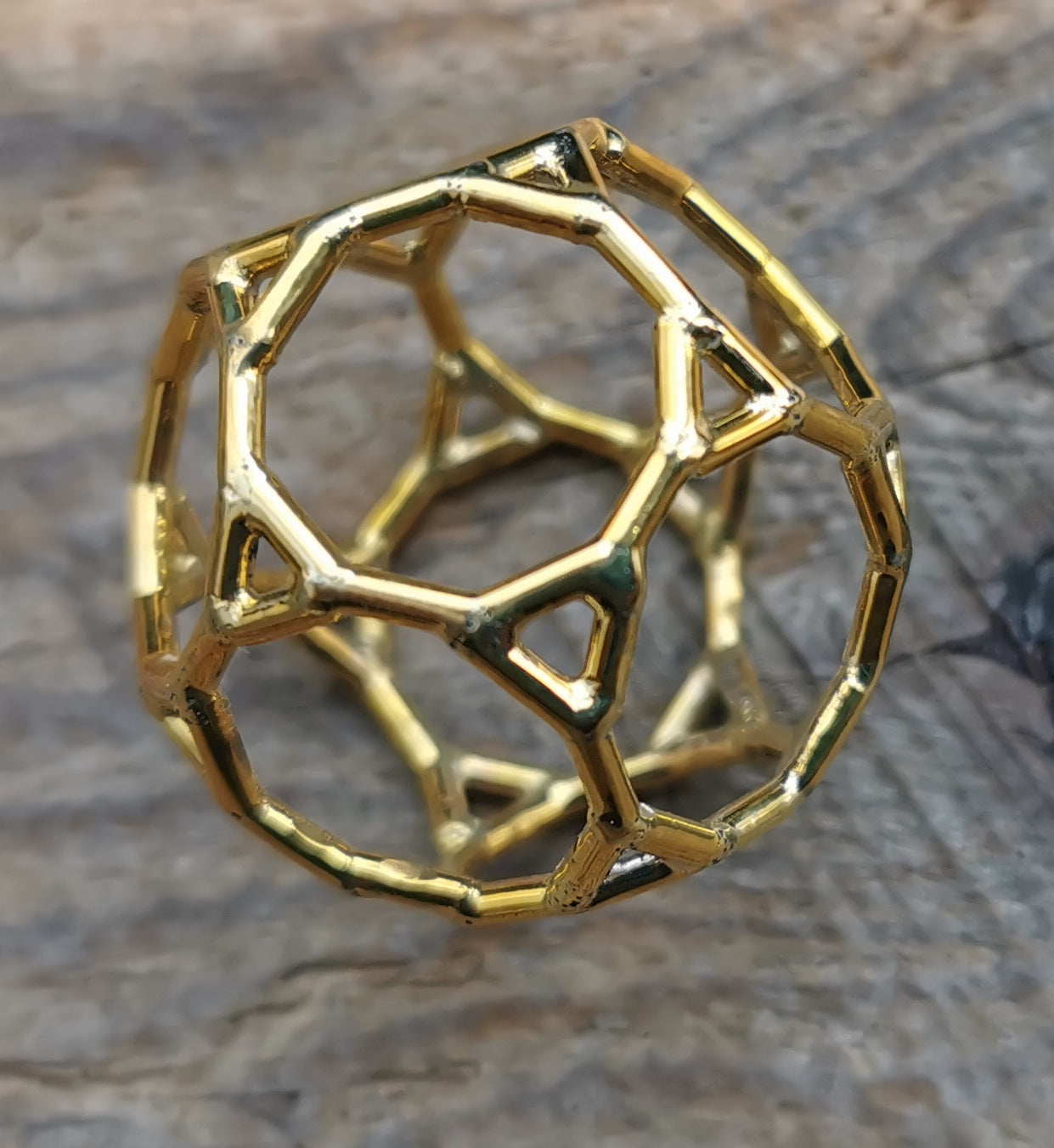 Ref.SZ0108 - Iconic Solar Sphere / Truncated Dodecahedron