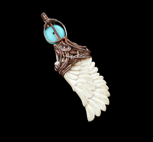 Ref.WW0115 - Coral & wing