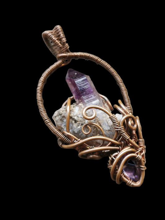 Ref.WW0139 - Brandberg amethyst, amethyst