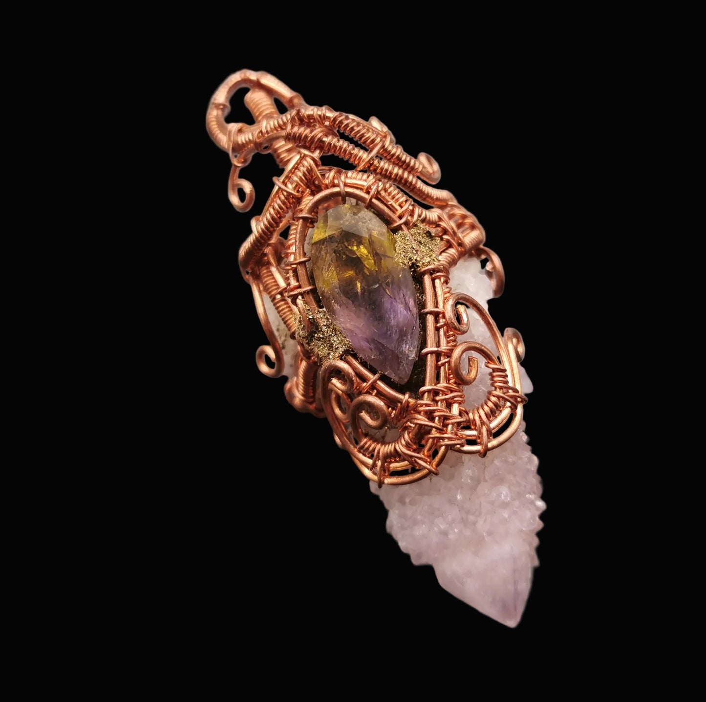 Ref.WW0146 - Ametrine, spirit quartz